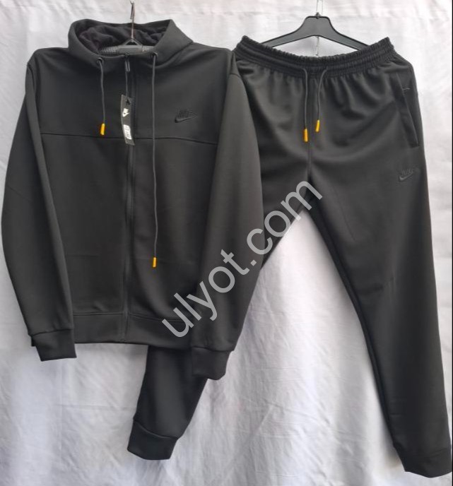 СПОРТ.КОСТЮМ N02 (48-58) ПРЯМОЙ ЧЕРНЫЙ 