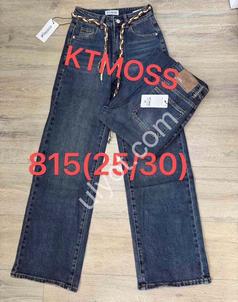 ДЖИНСЫ KT.MOSS (25-30) Т.СИНИЙ 815