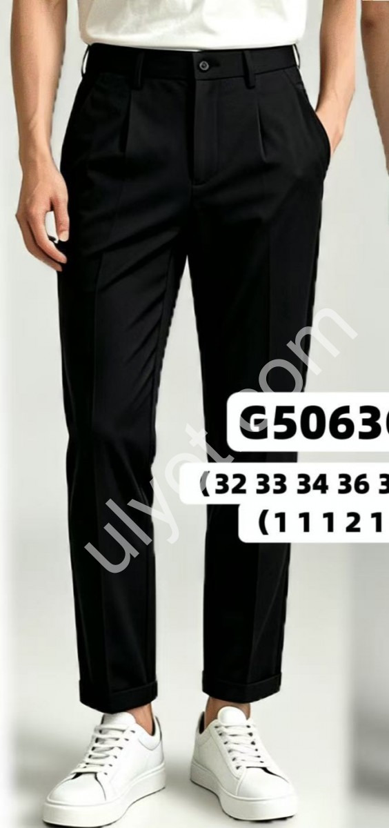 БРЮКИ GOD BOREST (32-42) ЧЕРНЫЙ 5063