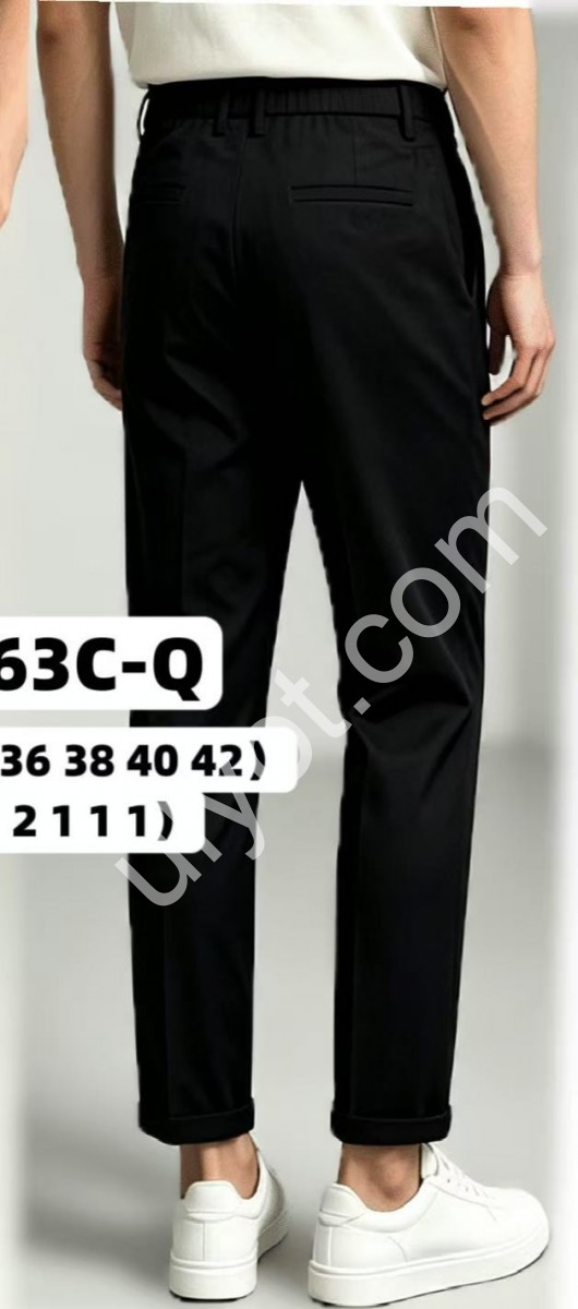 БРЮКИ GOD BOREST (32-42) ЧЕРНЫЙ 5063