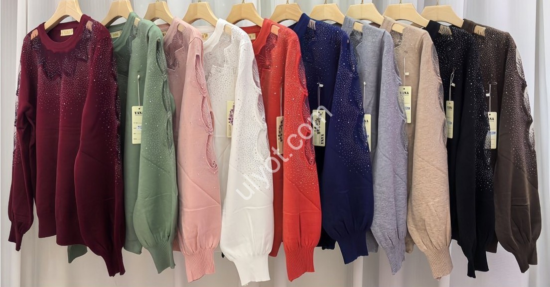 СВІТЕР (ONE SIZE 48-52) МІКС 7128