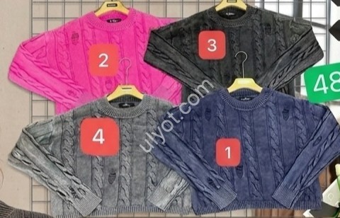 СВИТЕР (ONE SIZE 44-48) МИКС 48