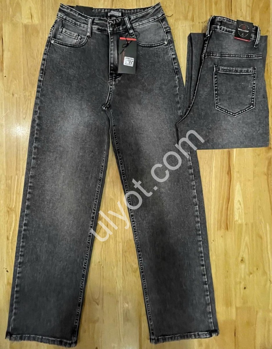 ДЖИНСЫ RELUCKY (25-30) ГРАФИТ T246-3