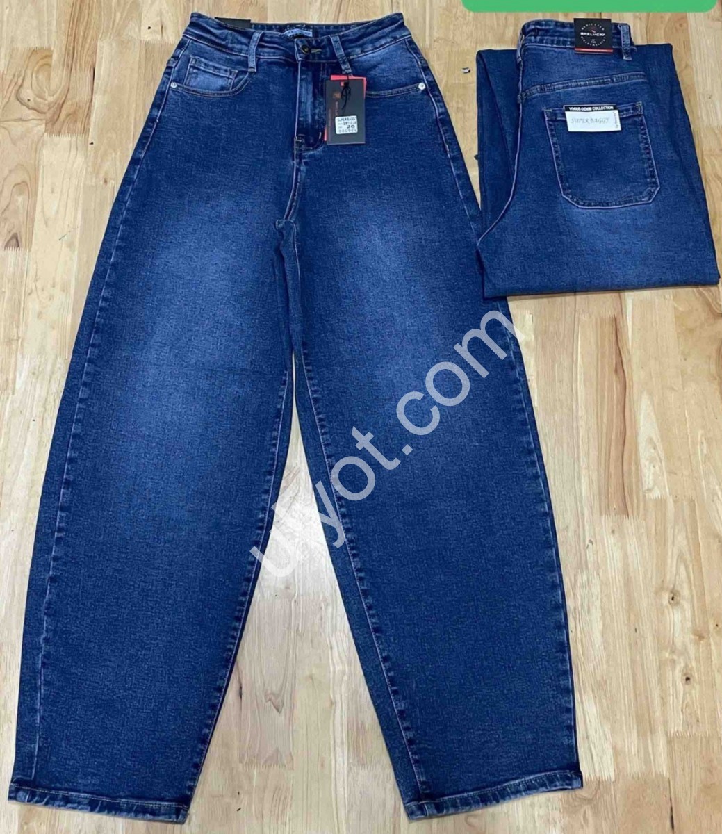 ДЖИНСЫ RELUCKY (25-30) Т.СИНИЙ SB132-3