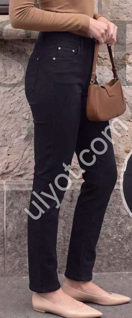 ДЖИНСЫ M.SARA (30-40) ЧЕРНЫЙ 7738-13