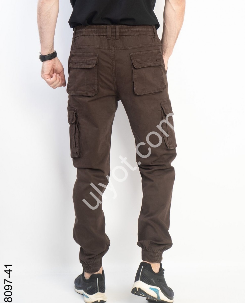 ШТАНИ (30-40) КАРГО КОРИЧНЕВИЙ 8097-41