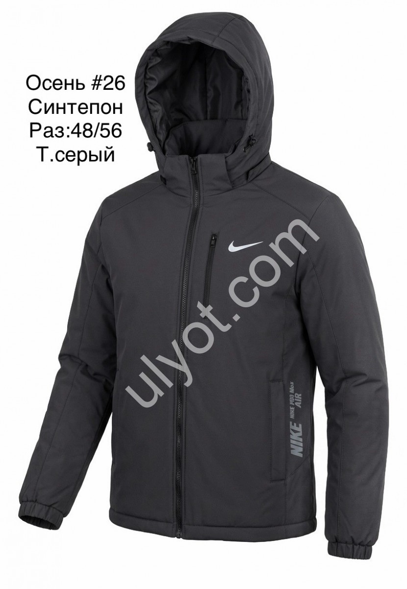 КУРТКА N02 (48-56) Т.СЕРЫЙ 26