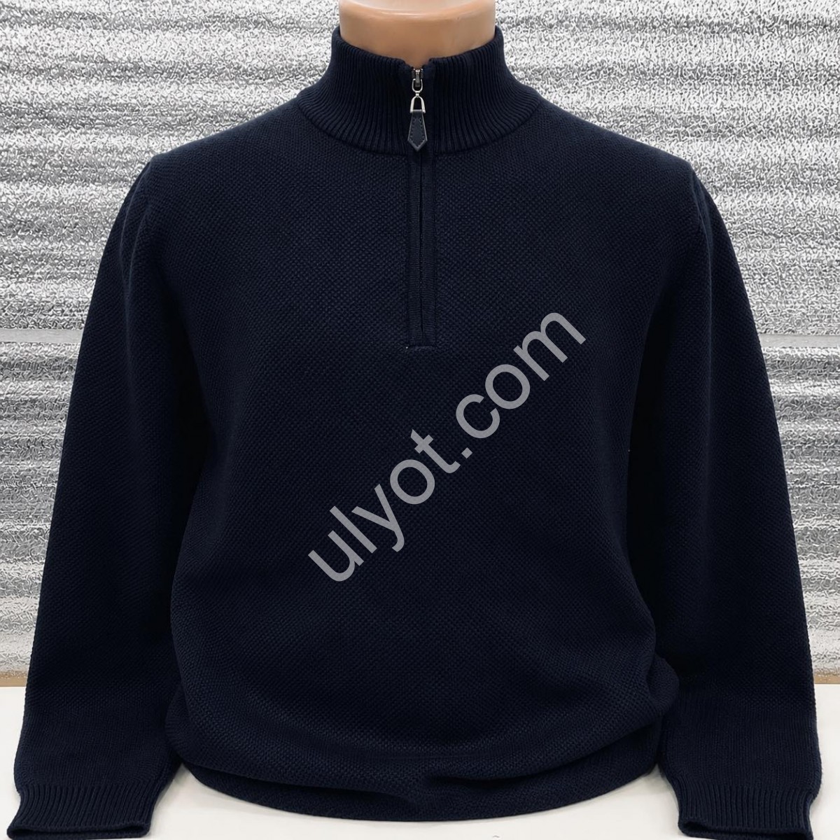 СВИТЕР (M-2XL) Т.СИНИЙ 160