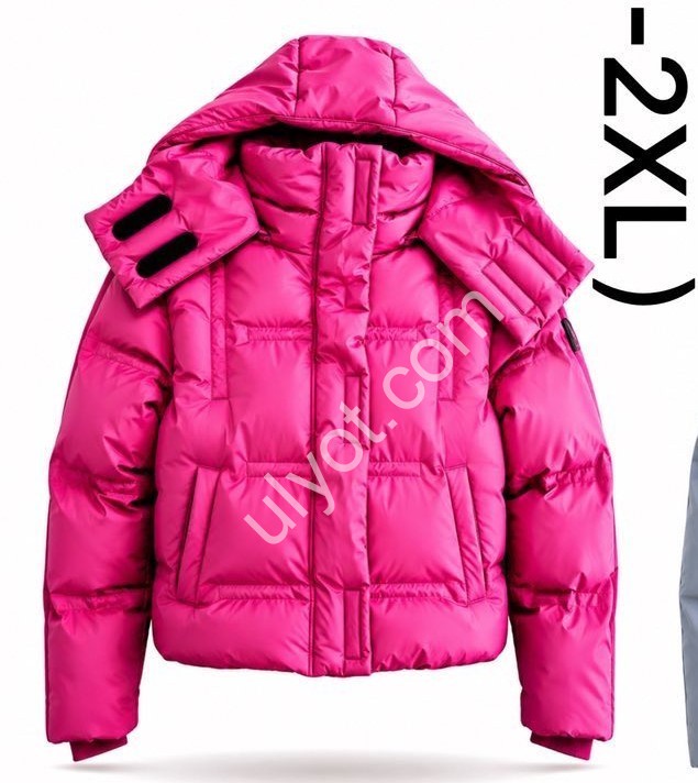 КУРТКА AUDSA (S-2XL) РОЗОВЫЙ 261