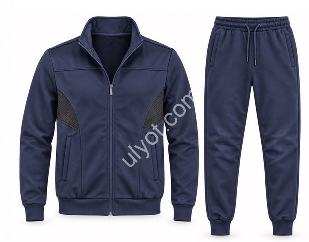 КОСТЮМ AUDSA (M-3XL) ФЛИС МАНЖЕТ СИНИЙ A253