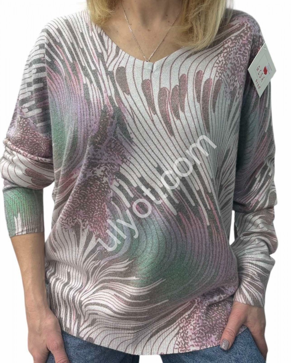 СВИТЕР (ONE SIZE 46-52) МИКС 25241