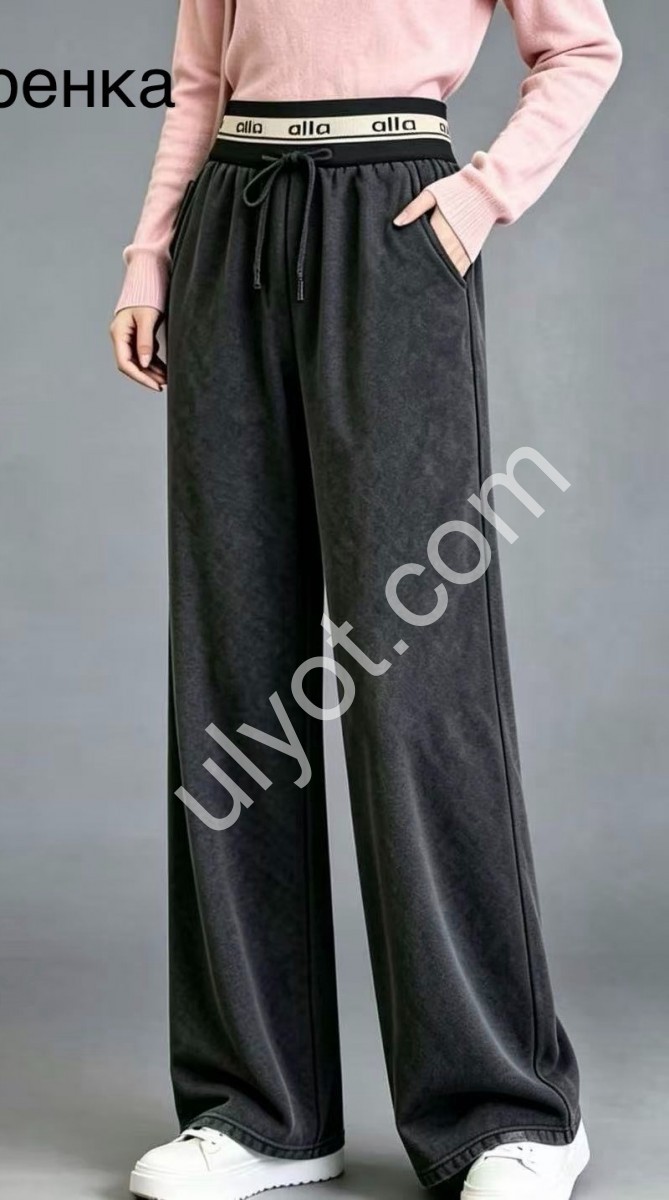 ШТАНЫ (6XL-10XL) ФЛИС ПРЯМОЙ МИКС 2013