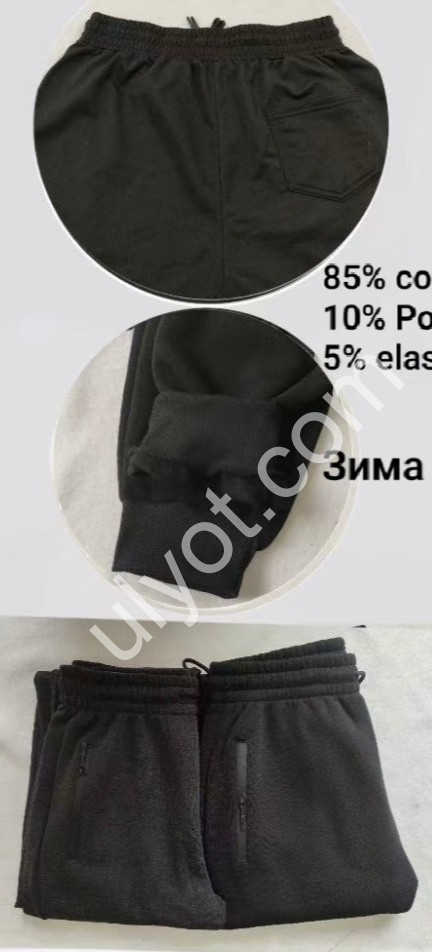 ШТАНЫ (4XL-7XL) БАЙКА МАНЖЕТ МИКС 2094-8