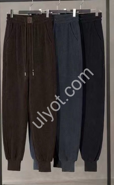 ШТАНИ (XL-3XL) Хутро МАНЖЕТ МІКС 9162