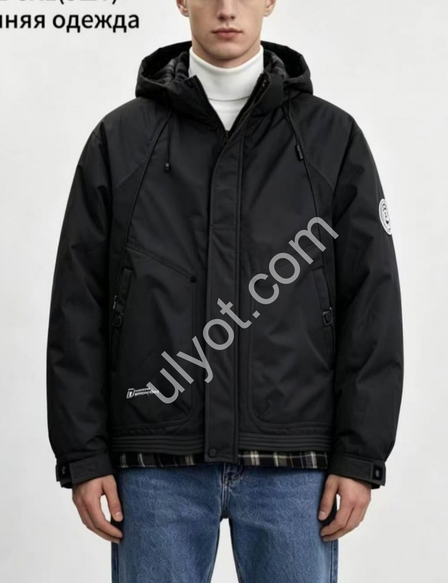 КУРТКА (XL-5XL) ЧЕРНЫЙ 1779