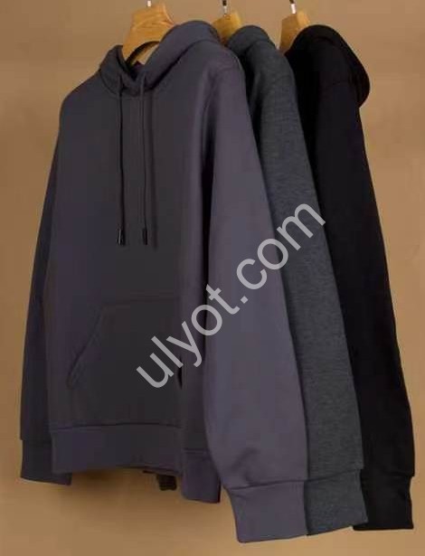 ТОЛСТОВКА JJF (L-4XL) МИКРОМЕХ ГРАФИТ 8812