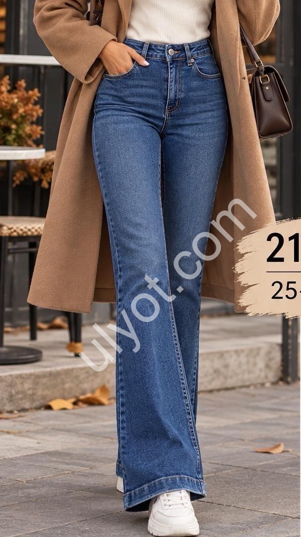ДЖИНСЫ TOP SHOP (25-32) СИНИЙ 2123