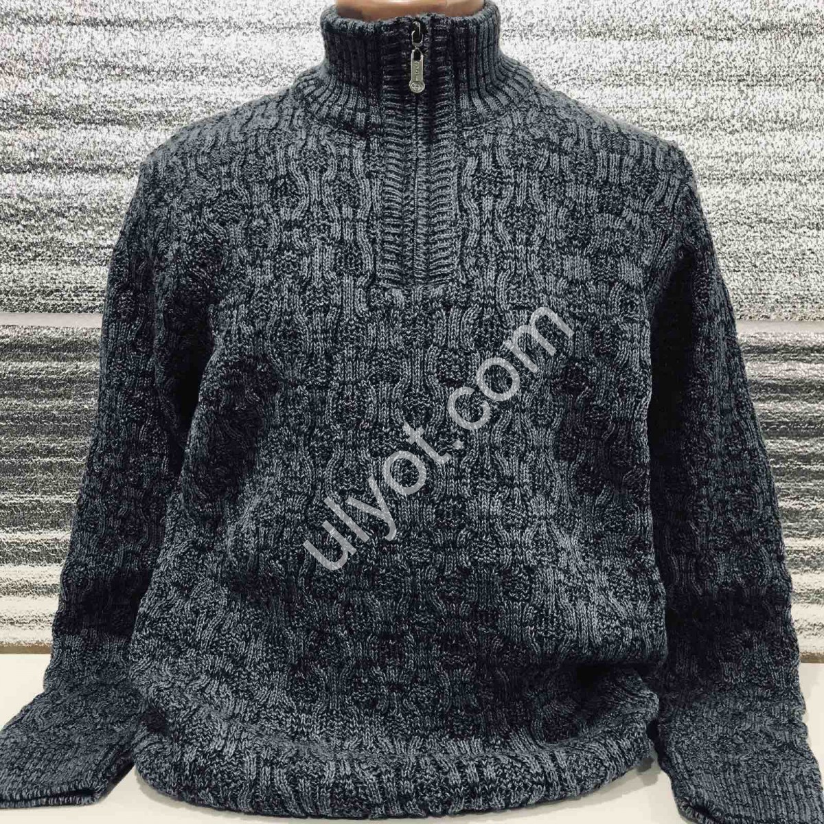 СВІТЕР DEVANTI (L-2XL) СІРИЙ 78130