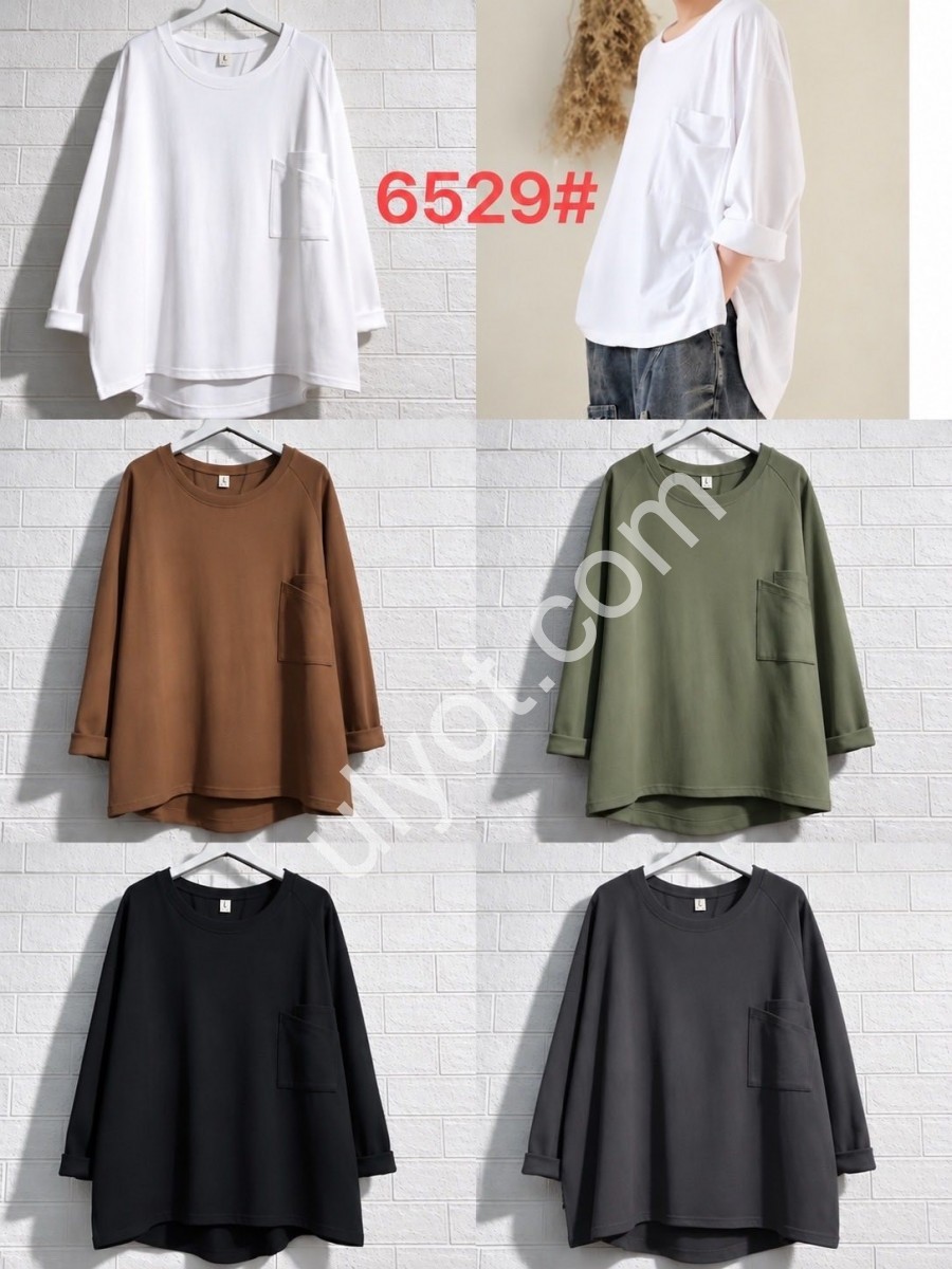 СВИТШОТ (ONE SIZE ) МИКС 6529