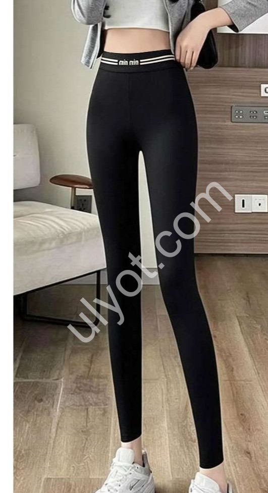ЛОСИНЫ (L-2XL) ФЛИС ЧЕРНЫЙ 2979