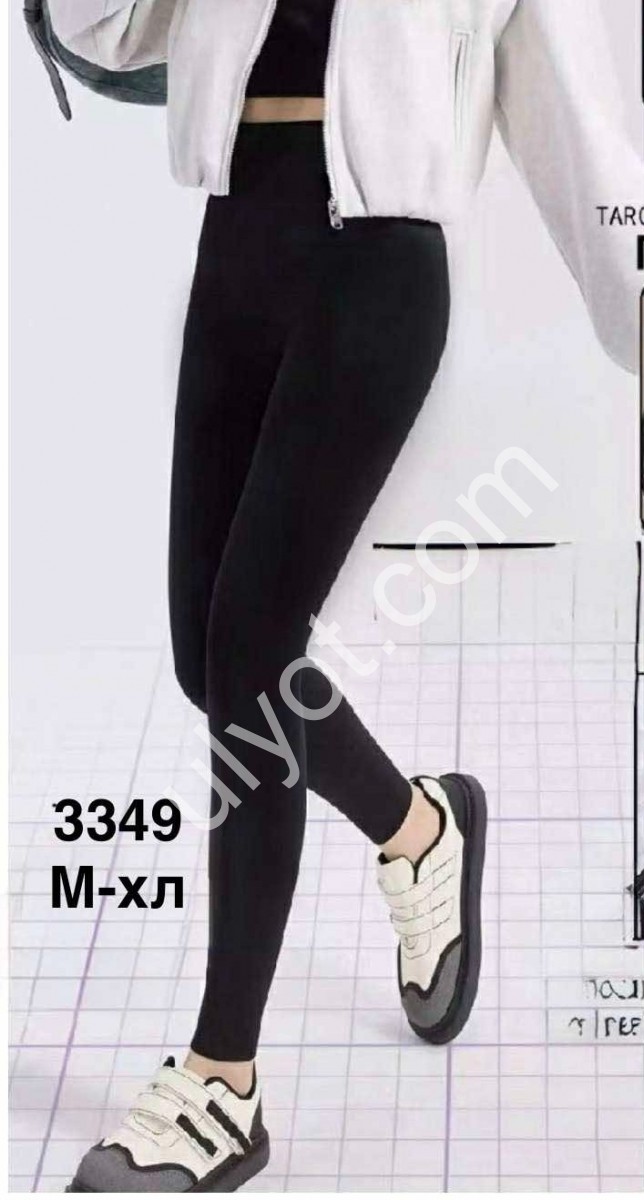 ЛОСИНЫ (M-XL) МЕХ ЧЕРНЫЙ 3349