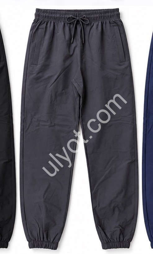 СПОРТ.ШТАНИ (M-3XL) МАНЖЕТ СІРИЙ 281