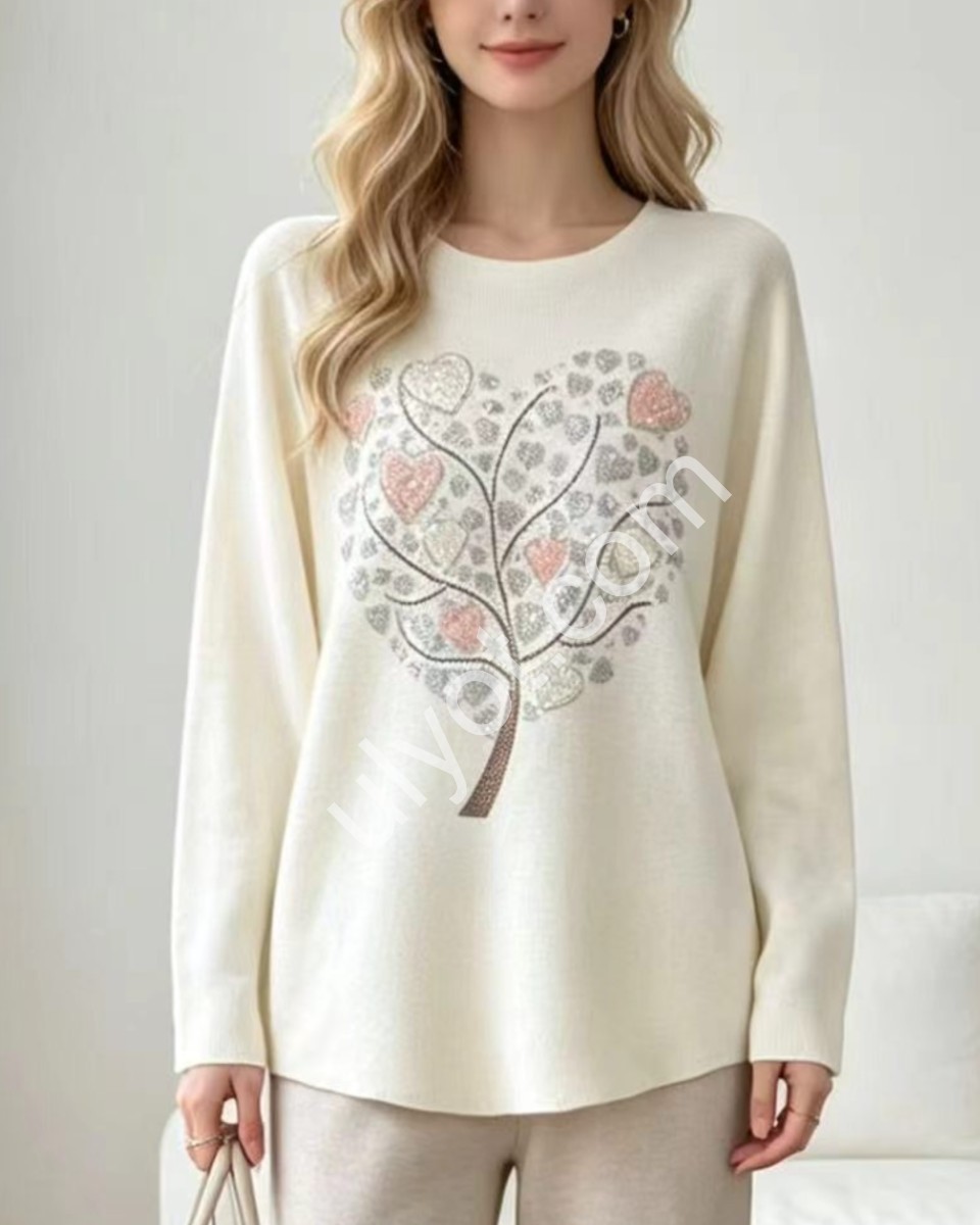 СВІТЕР (ONE SIZE 48-50) МІКС LC6617