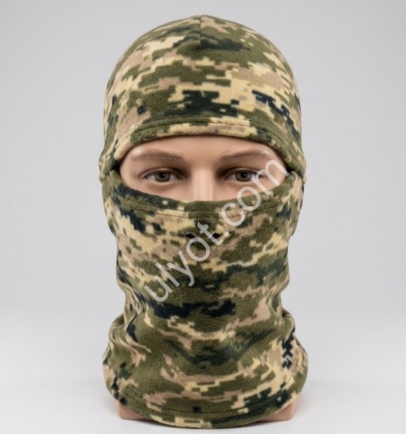 ШАПКА (ONE SIZE 58-60) ФЛИС МИКС 