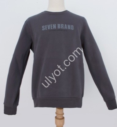 СВИТШОТ JJF (L-4XL) МИКРОМЕХ Т.СЕРЫЙ 50121