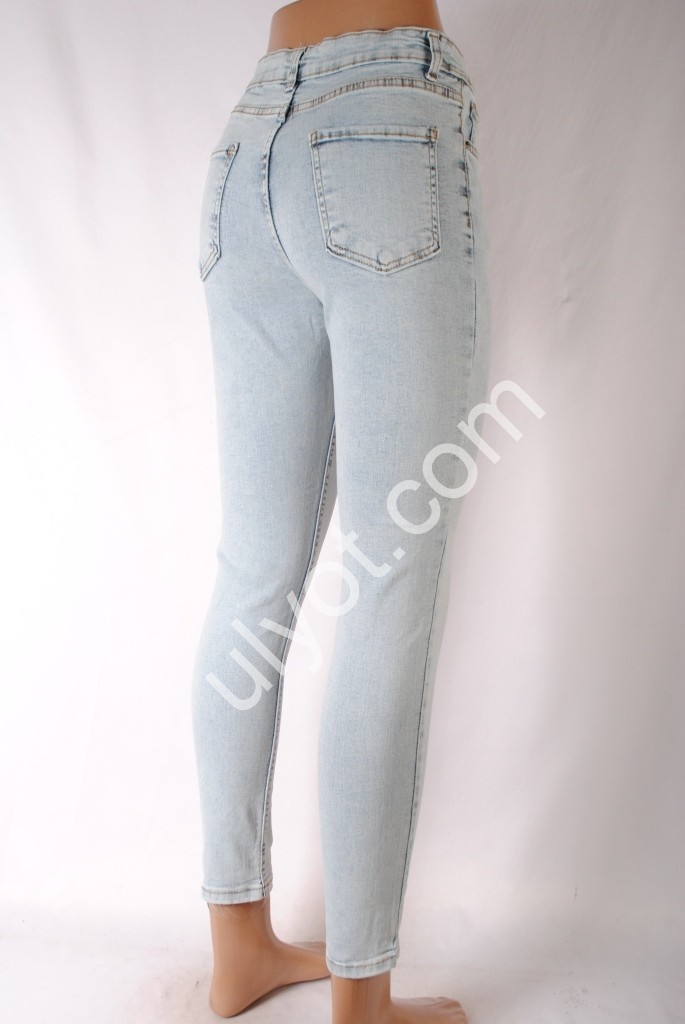 Фото 3 ДЖИНСИ TOP SHOP (25-32) СВ.ГОЛУБИЙ 4527