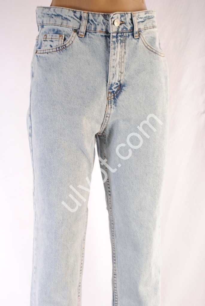 Фото 2 ДЖИНСЫ TOP SHOP (25-32) ГОЛУБОЙ 5022