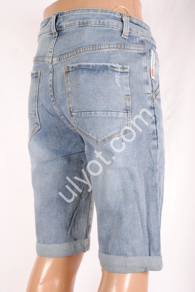 ШОРТЫ NEW JEANS (29-38) ГОЛУБОЙ 807