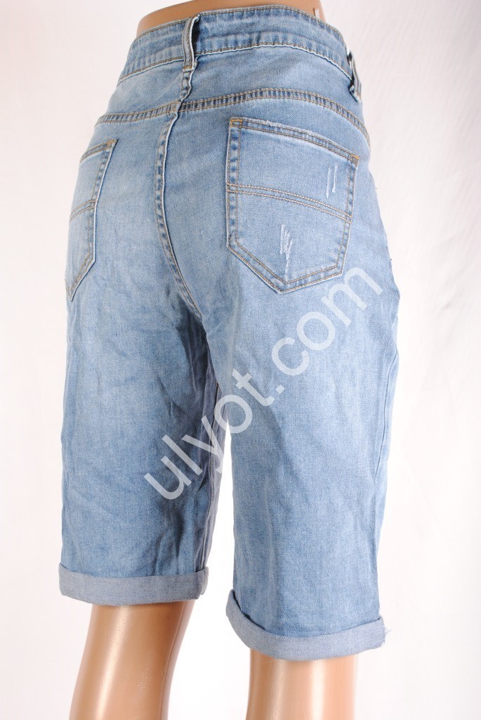 ШОРТЫ NEW JEANS (31-36) ГОЛУБОЙ 3003