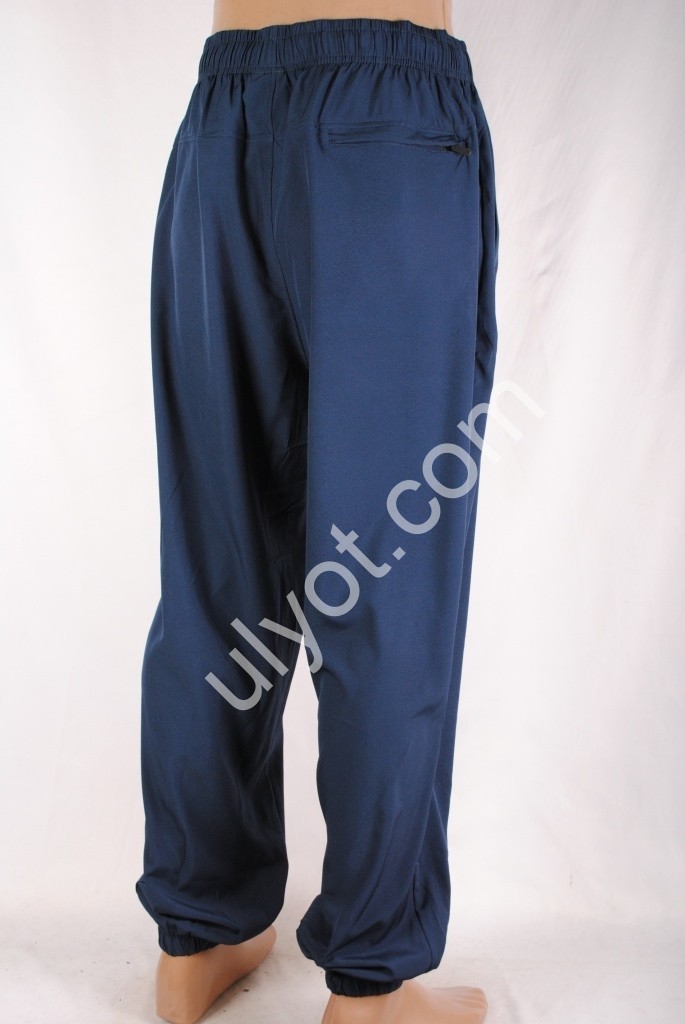 СПОРТ.ШТАНЫ N02 (4XL-8XL) МАНЖЕТ Т.СИНИЙ A-08