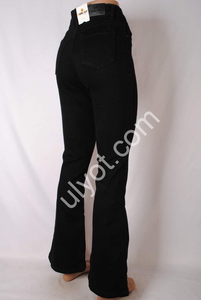 Фото 3 ДЖИНСИ FOREST JEANS (25-30) ЧОРНИЙ 3266