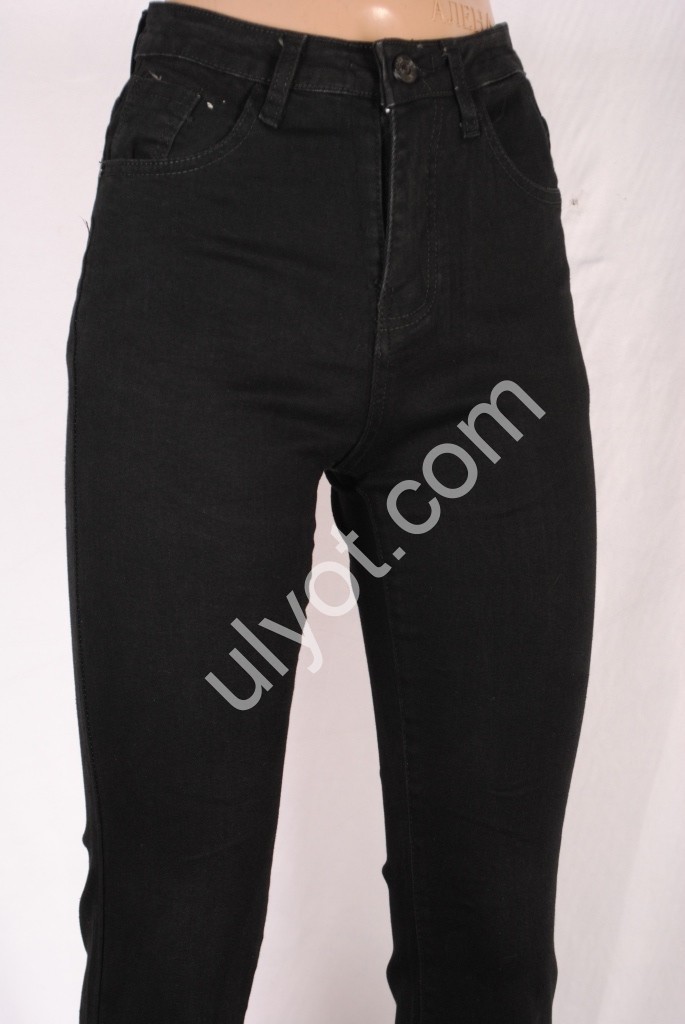 Фото 2 ДЖИНСЫ FOREST JEANS (25-30) ЧЕРНЫЙ 3266