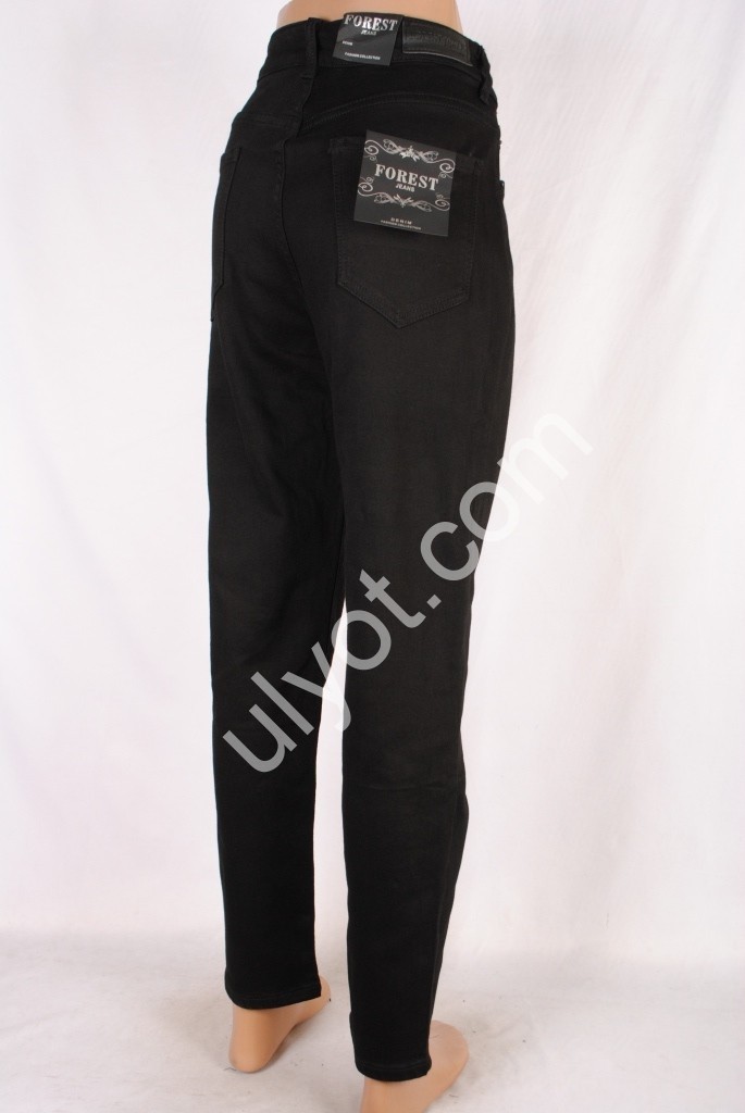Фото 3 ДЖИНСЫ FOREST JEANS (28-33) ЧЕРНЫЙ БАЙКА 135