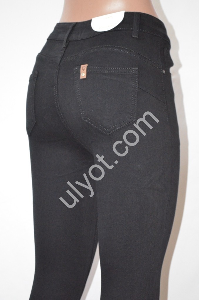 ДЖИНСЫ PRETTY BABY (25-30) ЧЕРНЫЙ 079