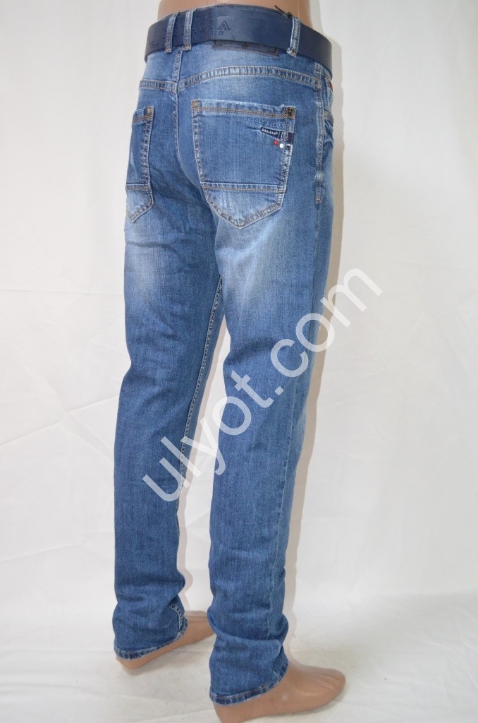 Фото 3 ДЖИНСЫ RESALSA (27-33) СИНИЙ 8165