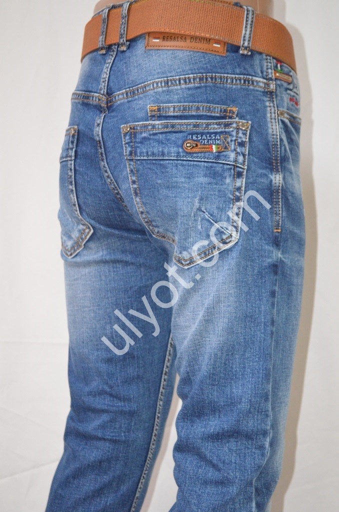 ДЖИНСИ RESALSA (29-36) СИНІЙ 9678