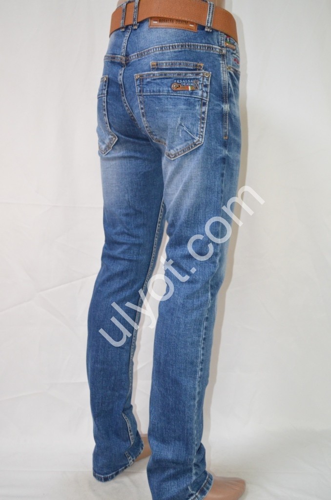 Фото 3 ДЖИНСЫ RESALSA (29-36) СИНИЙ 9678