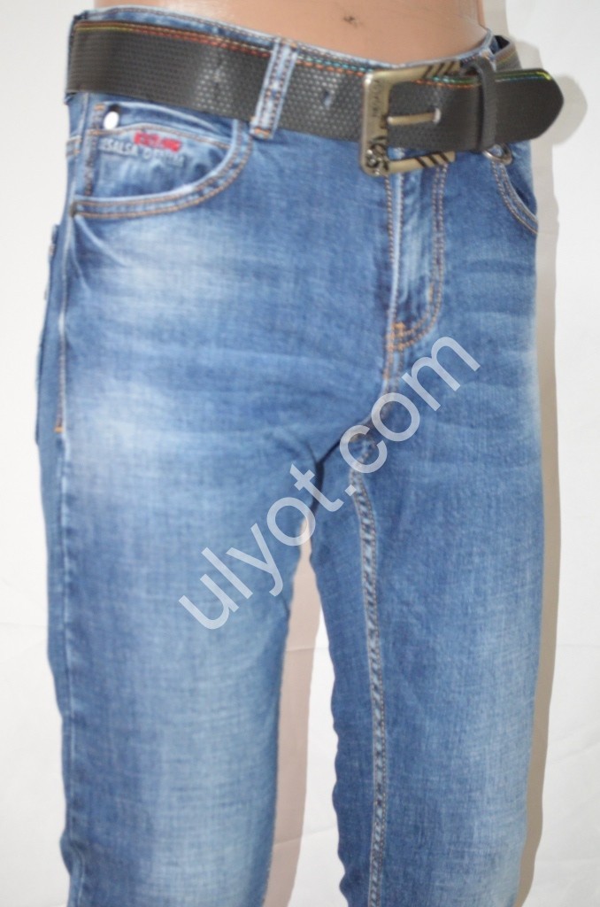 Фото 2 ДЖИНСИ RESALSA (27-33) СИНІЙ 9648