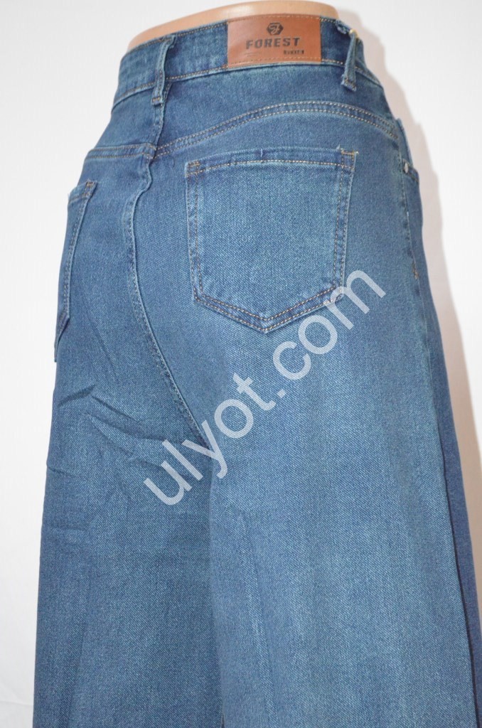 ДЖИНСИ FOREST JEANS (25-28) СИНІЙ 3589