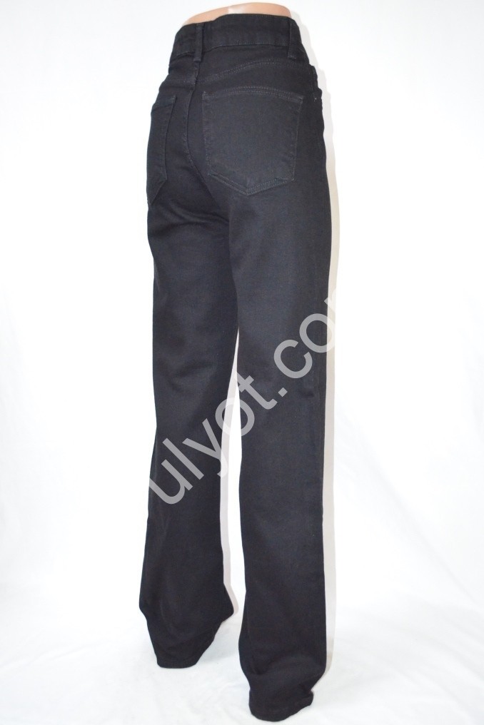 Фото 3 ДЖИНСЫ REAL FOCUS (25-30) ЧЕРНЫЙ 1776-9