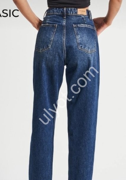ДЖИНСИ IT'S BASIC (32-36) Т.СИНІЙ 3240