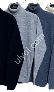 СВИТЕР NAVAS (L-2XL) ГОЛУБОЙ 95530-6