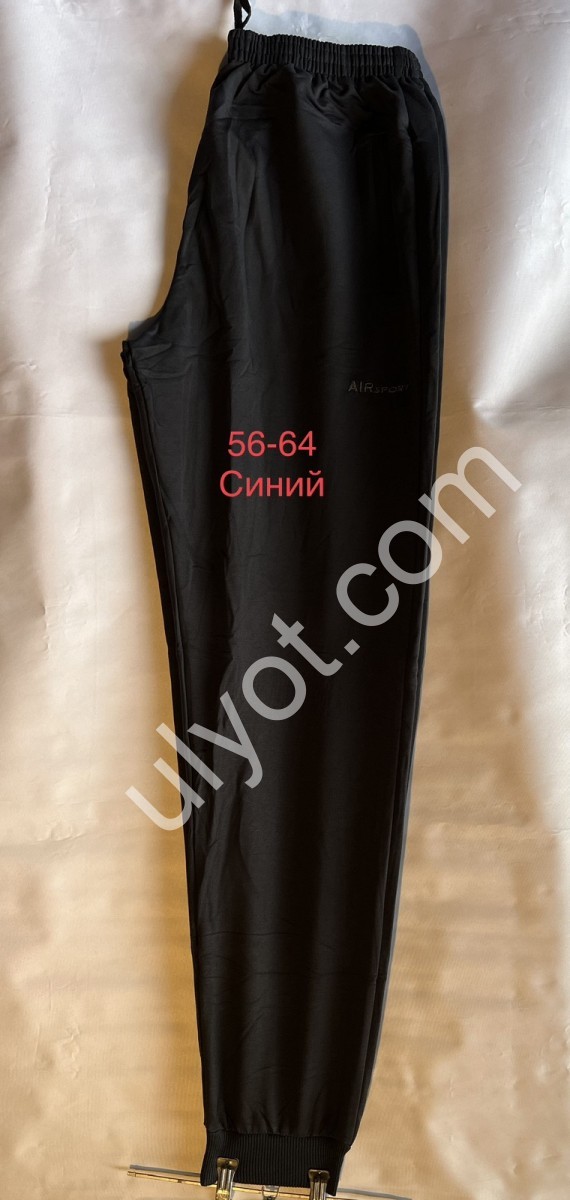 СПОРТ.ШТАНИ N02 (56-64) МАНЖЕТ Т.СИНІЙ