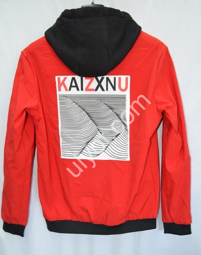 ВЕТРОВКА (L-4XL) ЧЕРВОНИЙ 88016