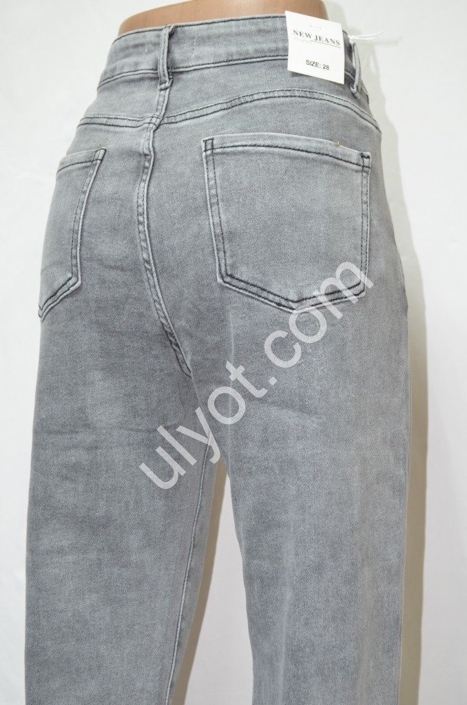 ДЖИНСИ NEW JEANS (28-33) СІРИЙ 535