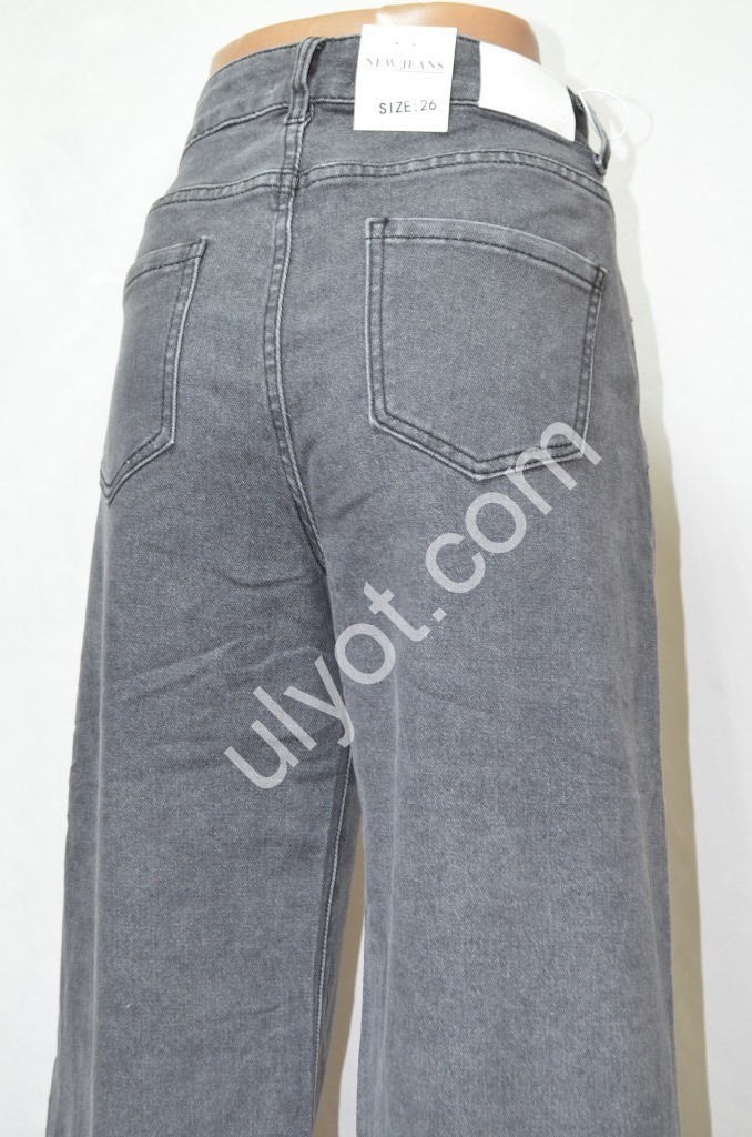 ДЖИНСЫ NEW JEANS (25-30) ГРАФИТ 540